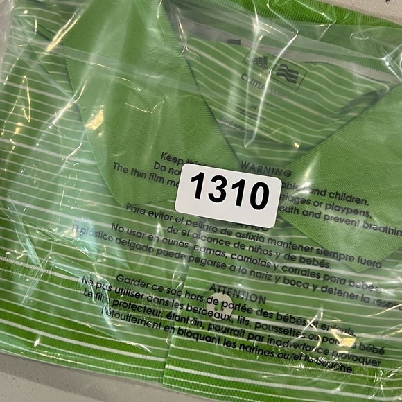 Men’s Medium Adidas Green Stripe ClimaLite Golf Performance Polo Shirt - Picture 11 of 11